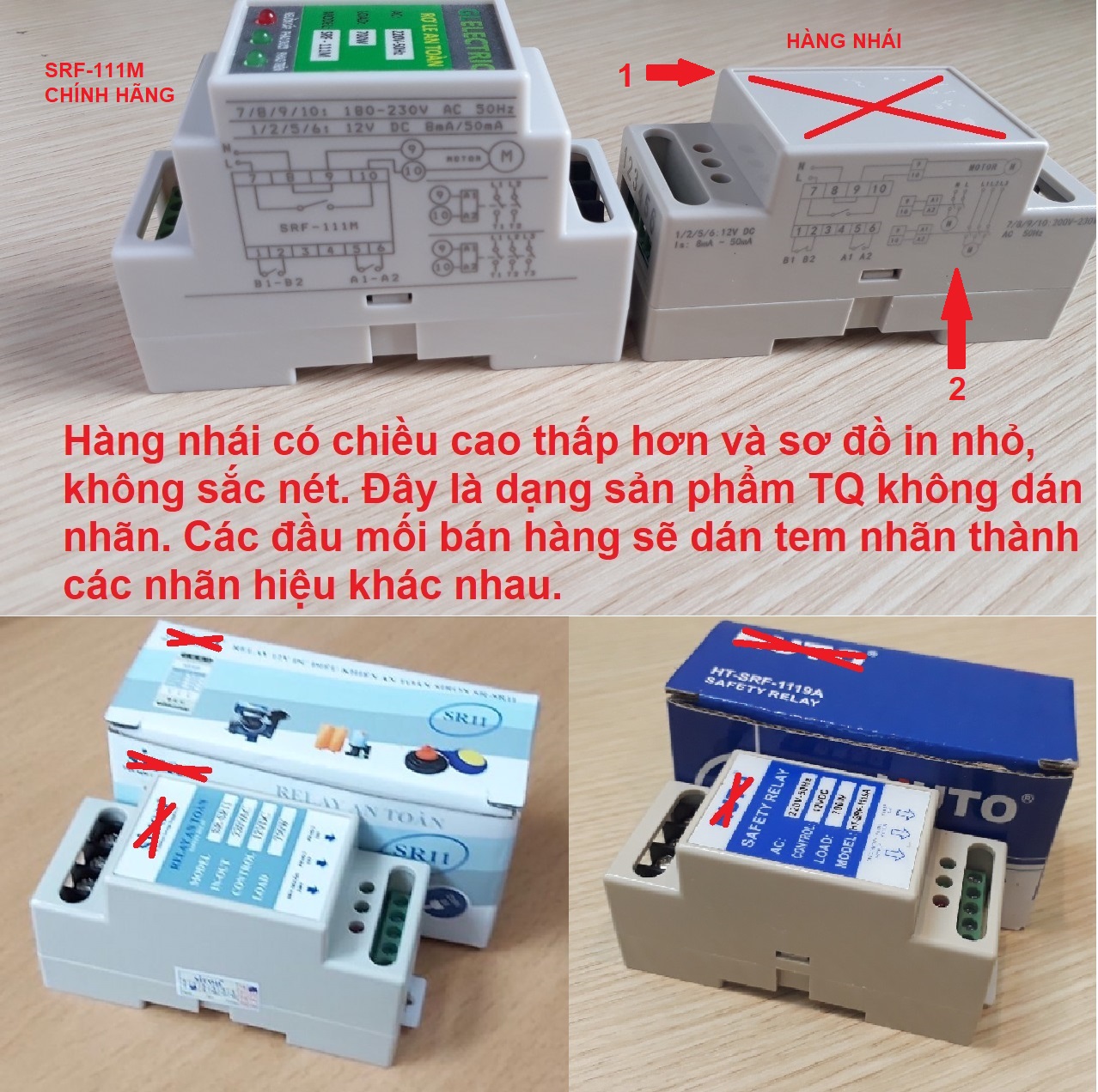 Lựa chọn Rơ le an toàn cho phao điện chất lượng