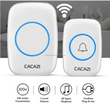 Chuông cửa không dây Cacazi  - Trắng