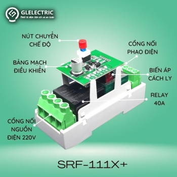 Rơ le phao điện an toàn /chống cạn/ báo mức nước - SRF-111X Plus